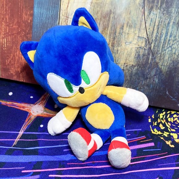 KID ROBOT x SEGA SONIC THE HEDGEHOG 9" PLUSH TOY STUFFED ANIMAL FIGURE COLLECT - Picture 1 of 3